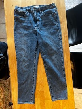 Madewell Perfect Vintage Ankle Length Straight Leg Jeans